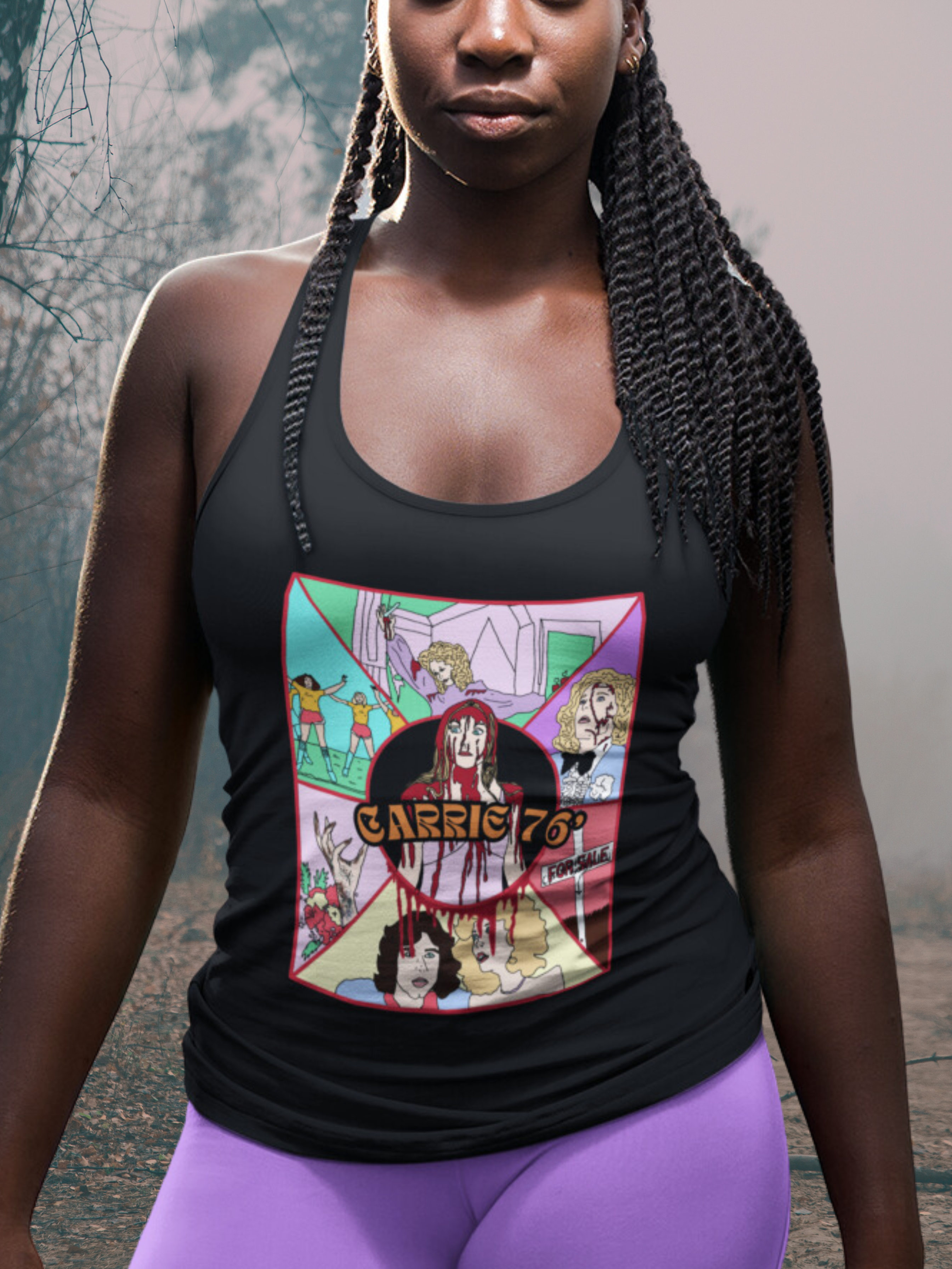 Carrie 76' Racerback Tank