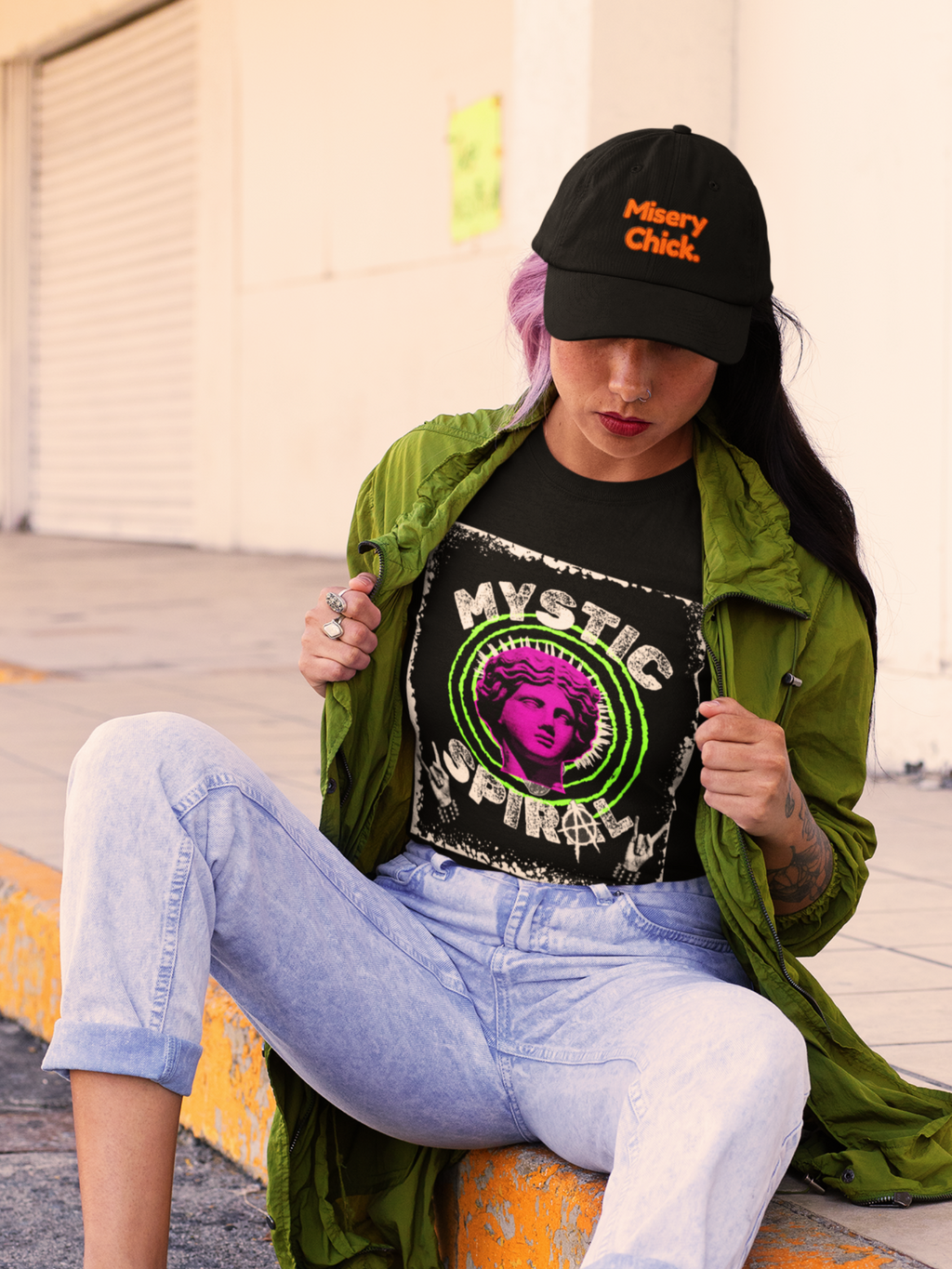 Mystic Spiral Unisex Tshirt