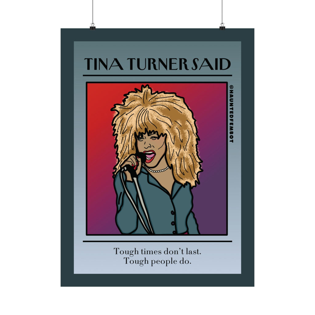 Tina Turner Poster (24" x 32")