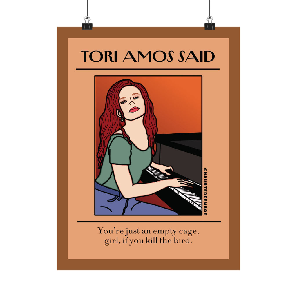 Tori Amos Poster  (12" x 16")