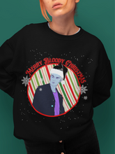 Load image into Gallery viewer, Spike  " Merry Bloody Christmas" Sweater
