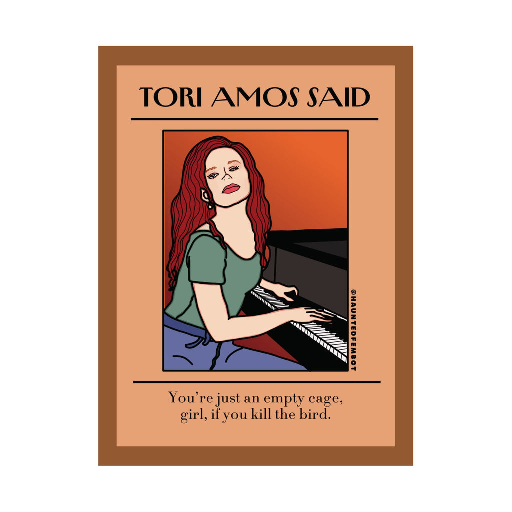Tori Amos Poster  (12" x 16")