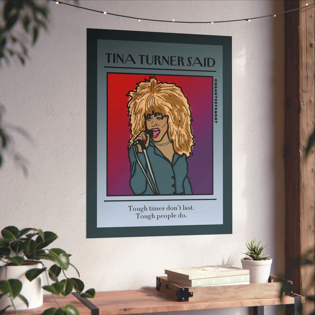 Tina Turner Poster (24" x 32")