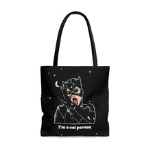 Load image into Gallery viewer, Catwoman &quot;I&#39;m a Cat Person&quot;  Bag
