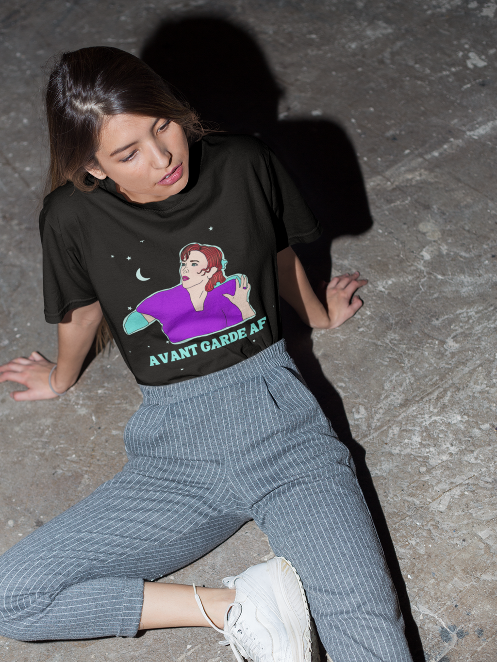 Delia Deetz "Avant Garde AF" Unisex Tee