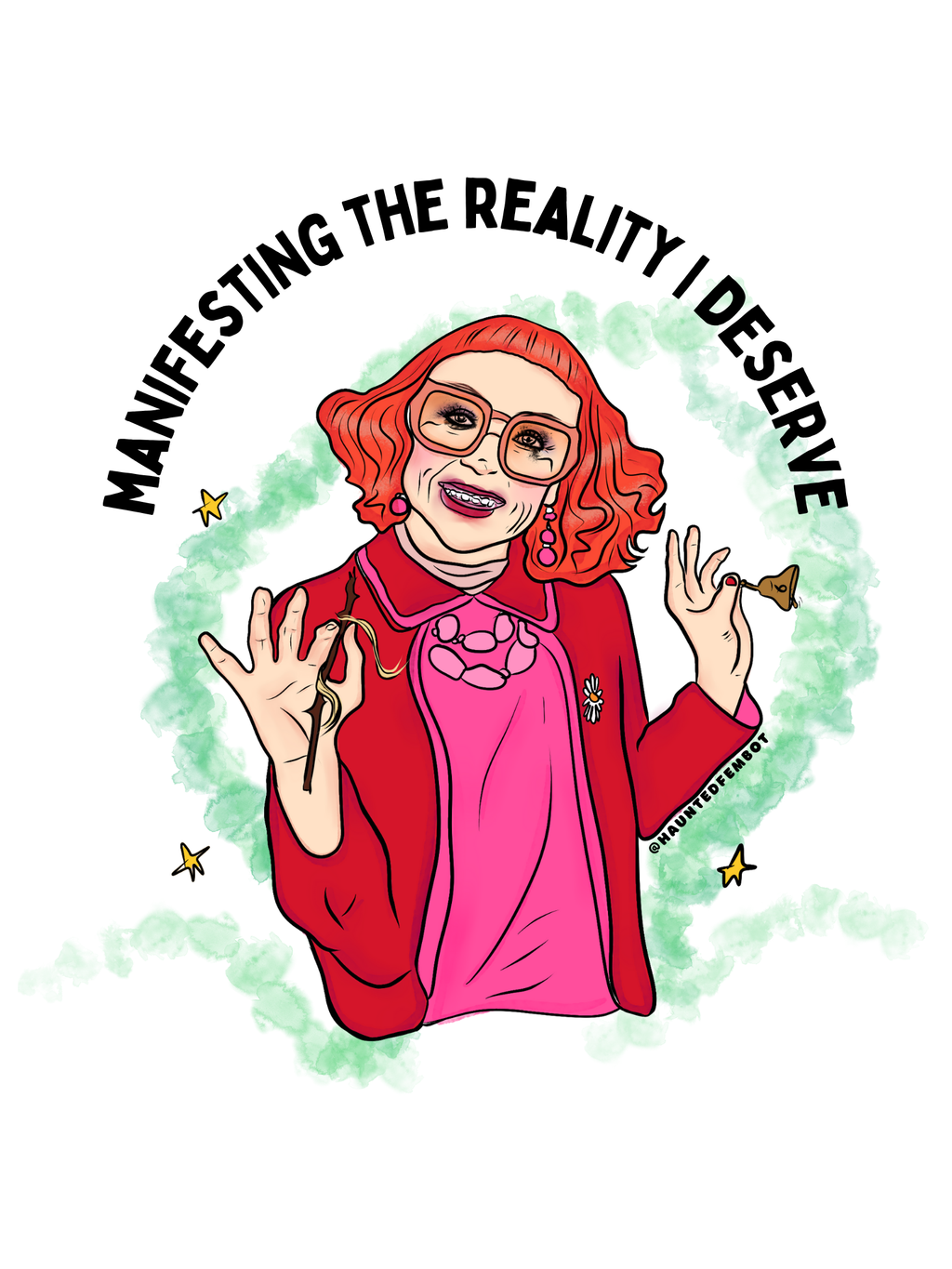 Gladys "Manifesting the Reality I Deserve"  Unisex Graphic Tee