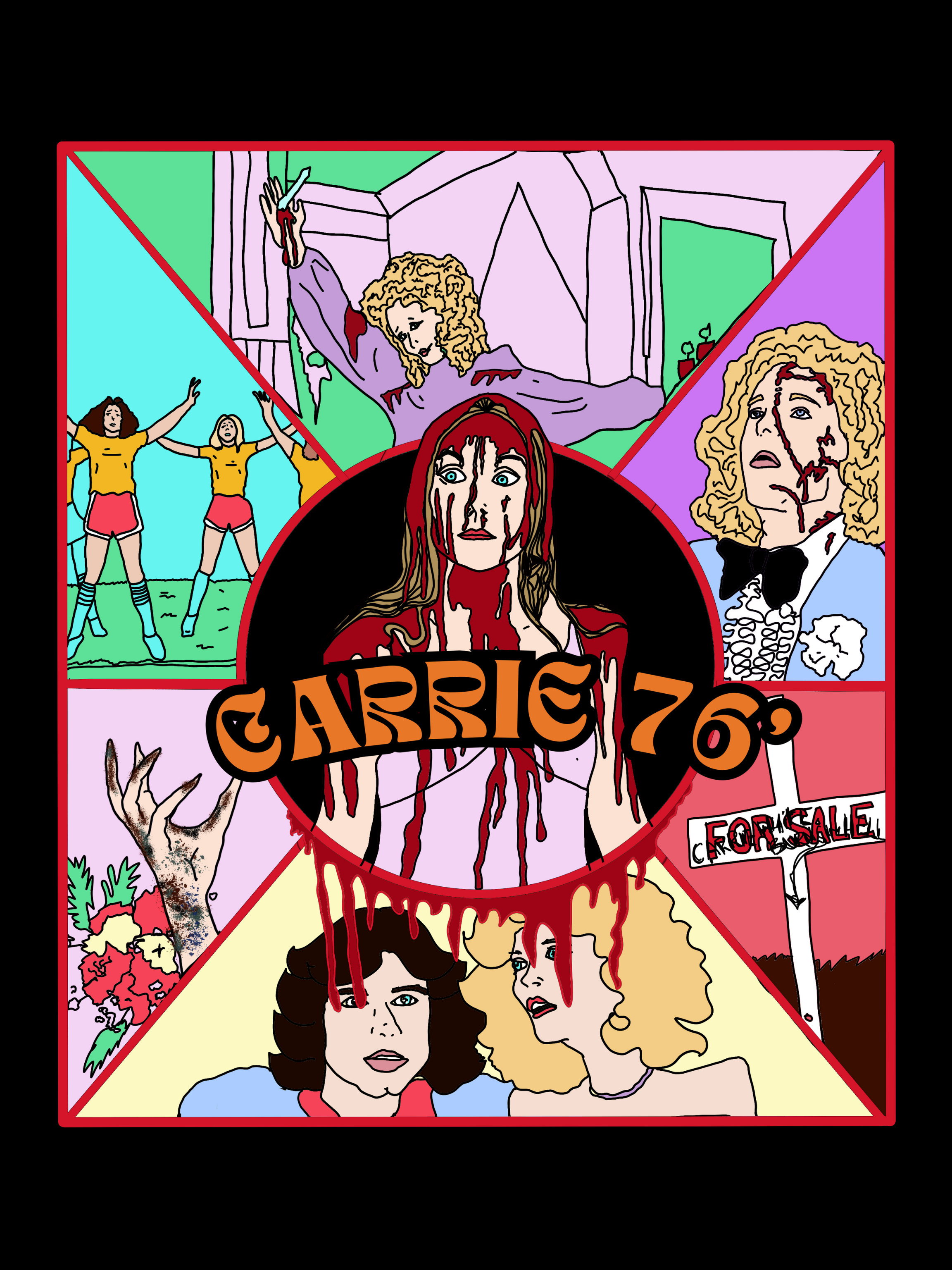 Carrie 76'  Bag
