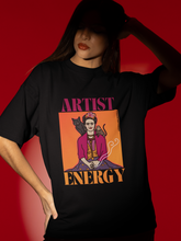 Load image into Gallery viewer, Frida "Artist Energy" Unisex Graphic Tee

