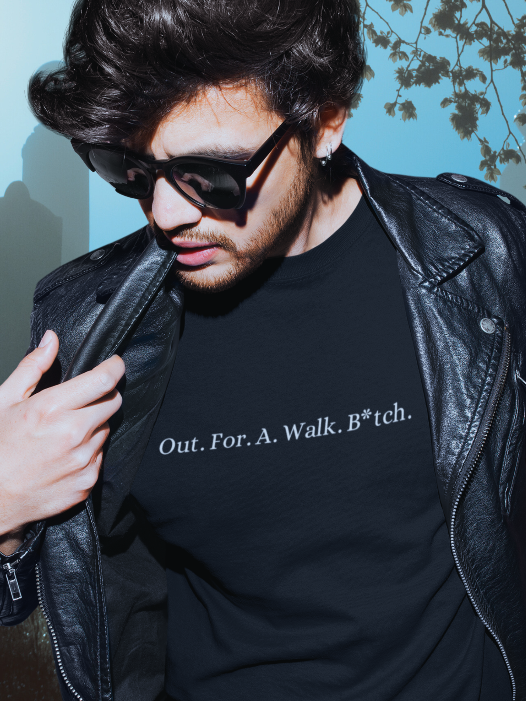 Out.For.A.Walk.B*tch. Unisex Tee