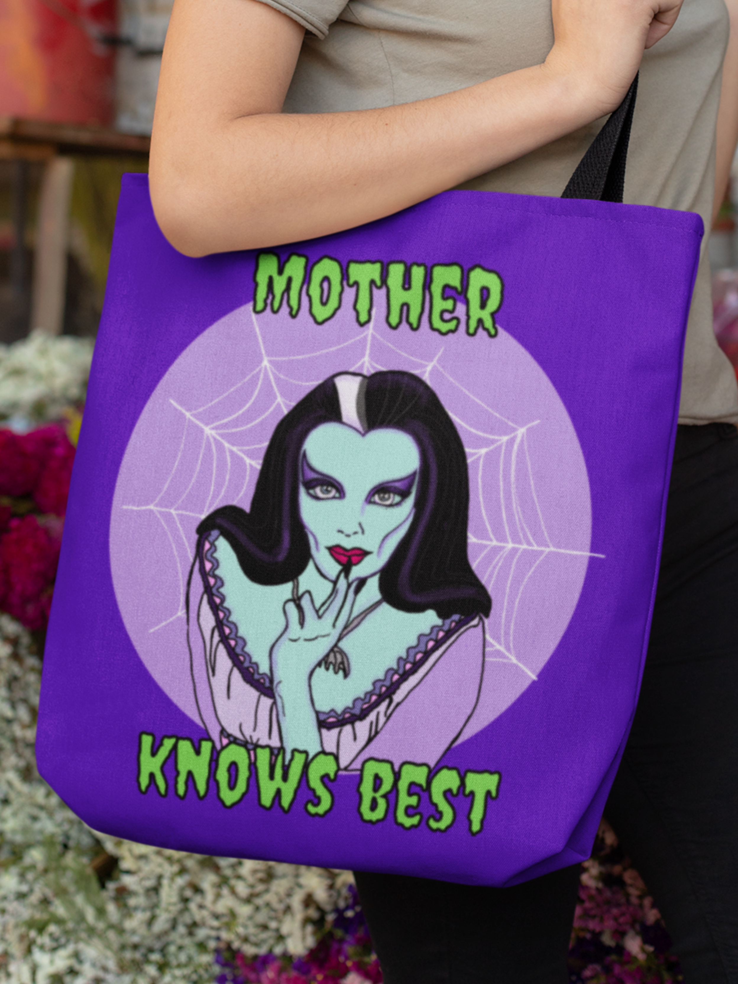 Lily Munster "Mother Knows Best"  Bag