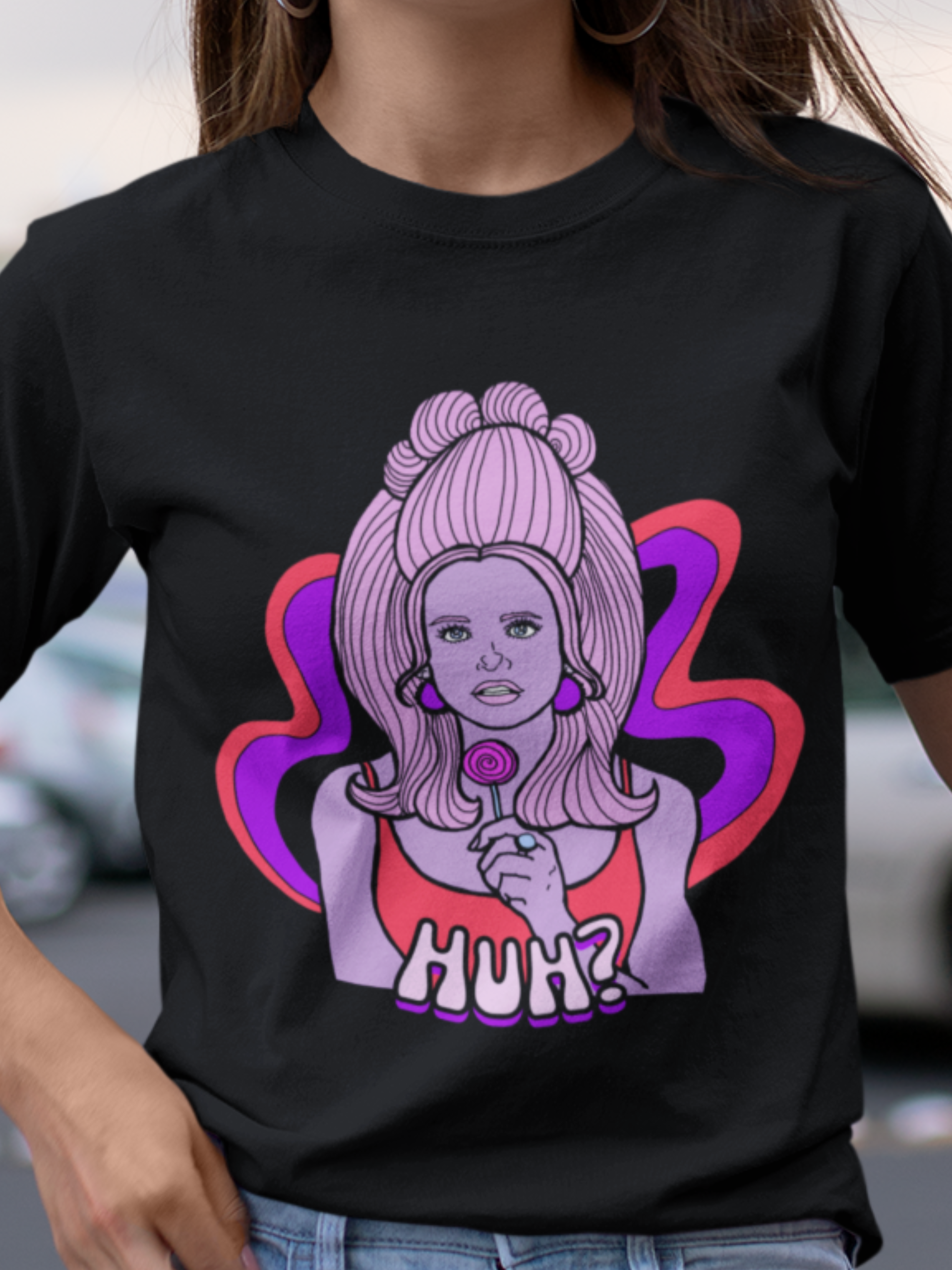 "Huh" Buffy Vintage Style Unisex Tee
