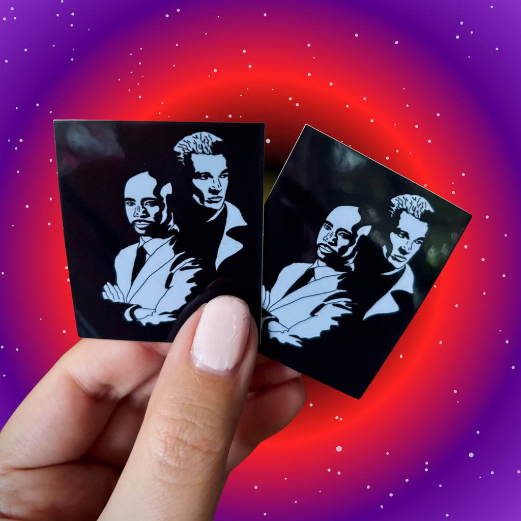 Vendetta Spike vs Principal Wood Sticker