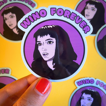 Load image into Gallery viewer, Wino Forever Winona Ryder Water Bottle Sticker
