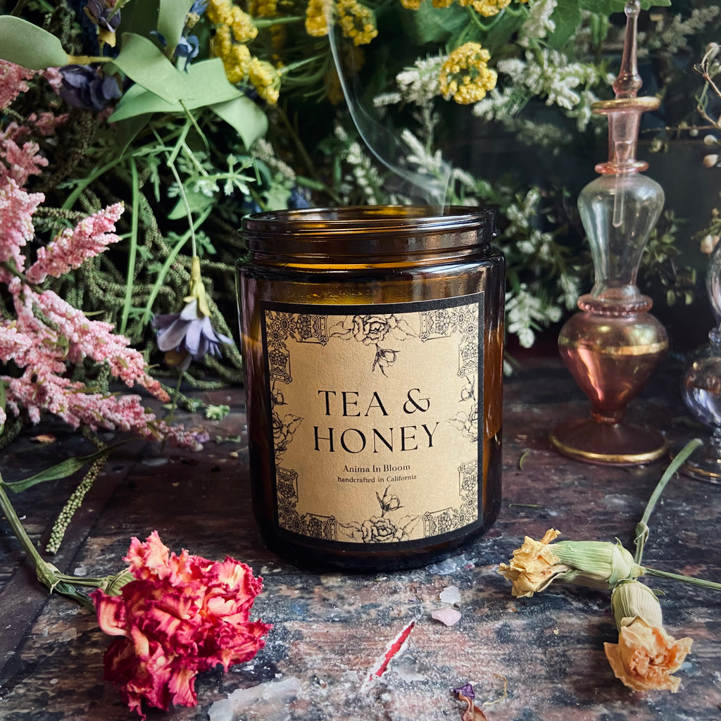 Tea & Honey 8oz Soy Candle