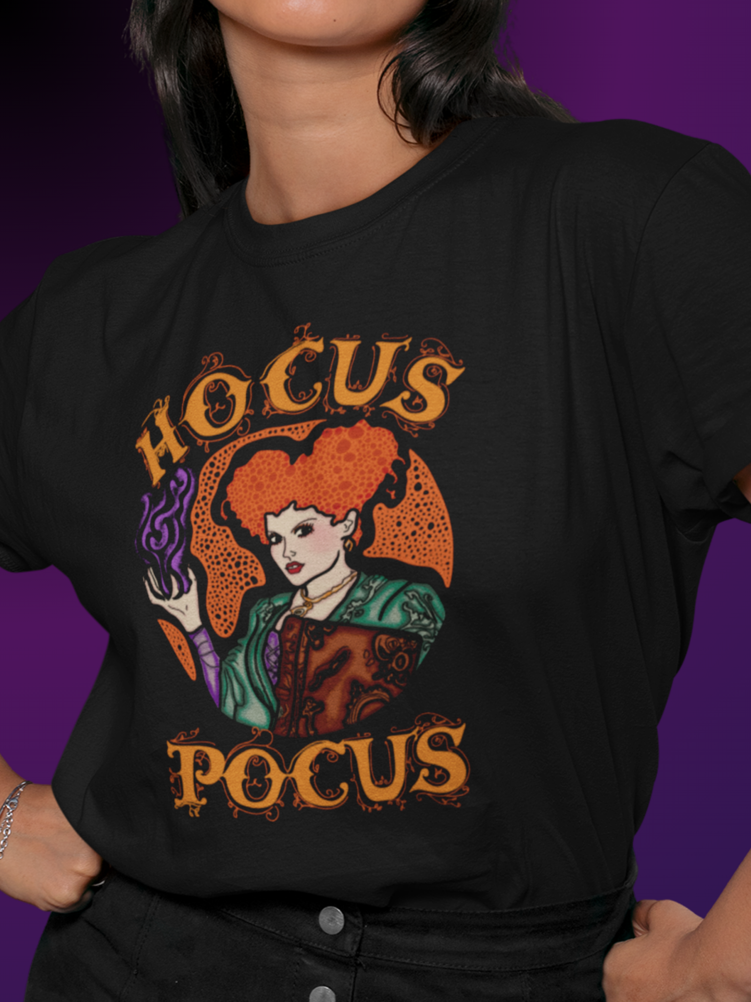 Hocus Pocus Winnie Unisex Graphic Tee