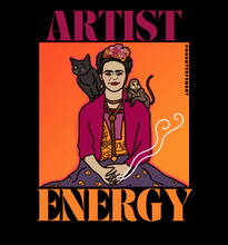 Load image into Gallery viewer, Frida "Artist Energy" Unisex Graphic Tee
