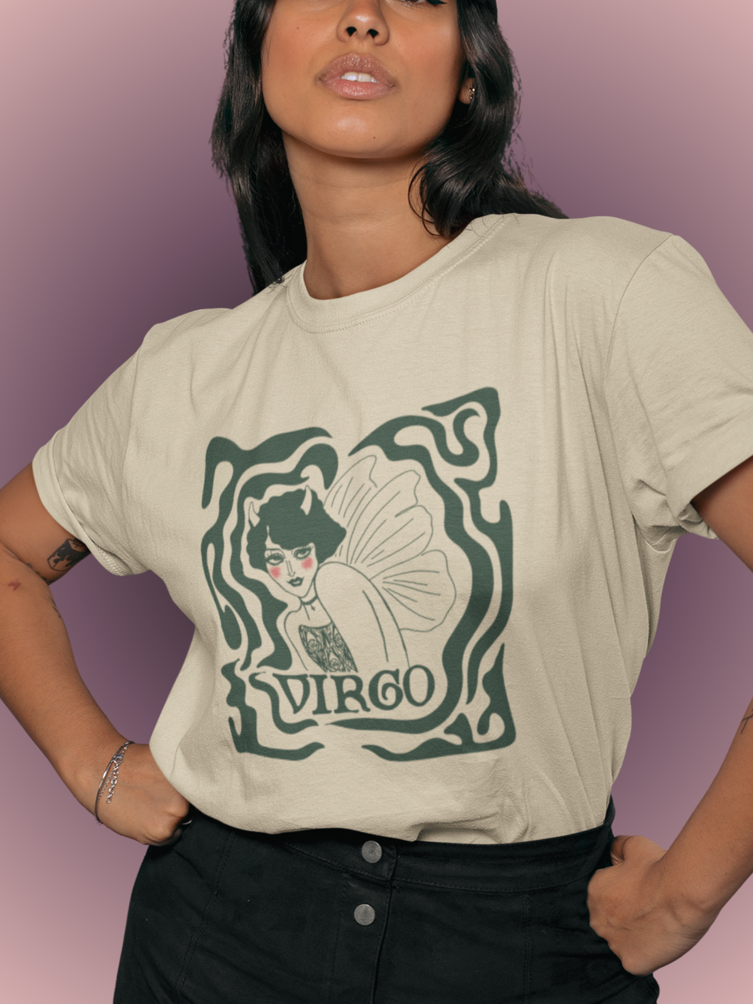Virgo Demon Unisex Graphic Tee