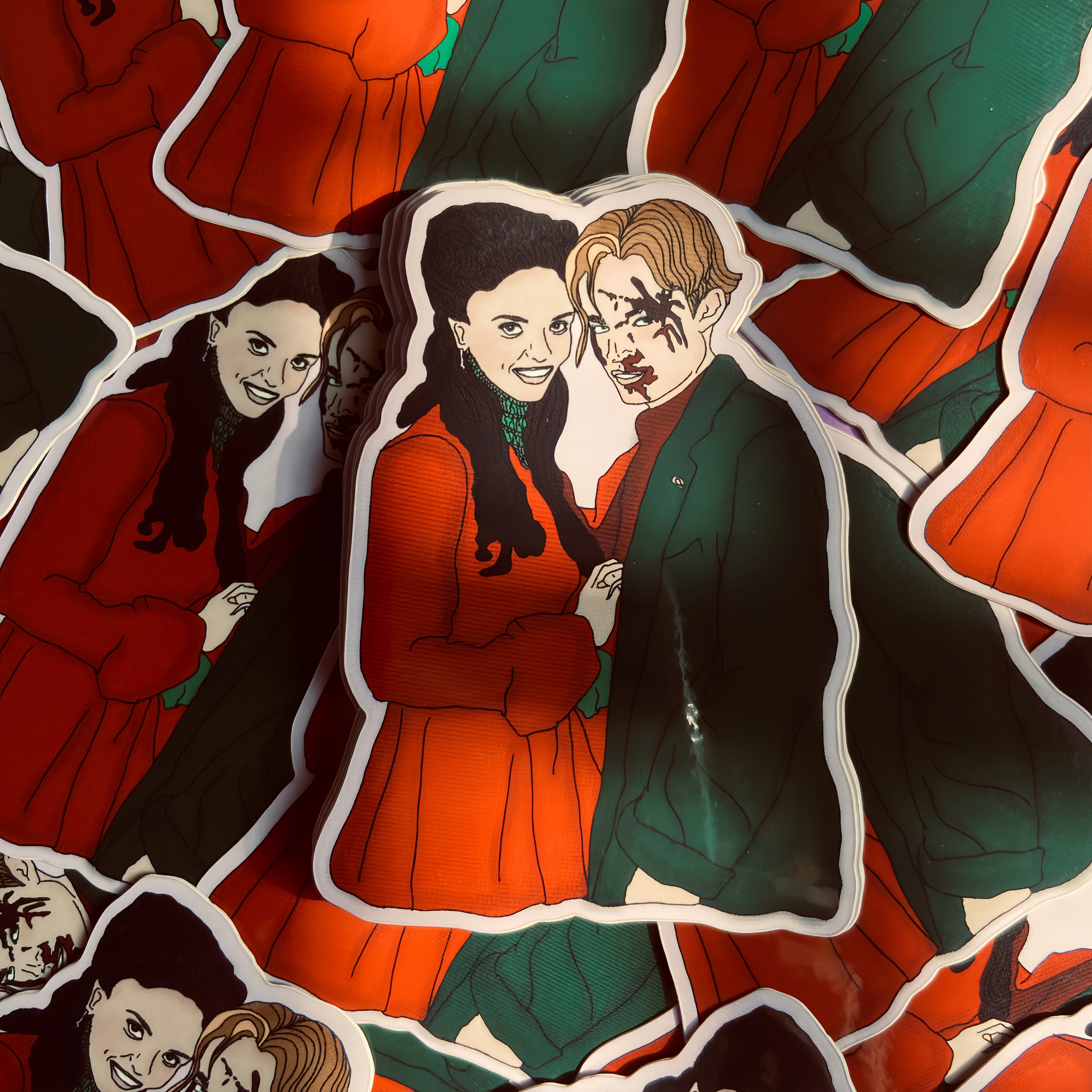 Spike & Drusilla Water Bottle Sticker