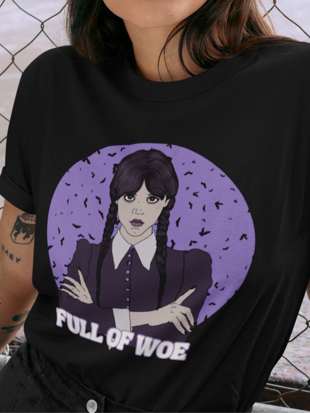 Wednesday "Full of Woe"  Unisex Tee