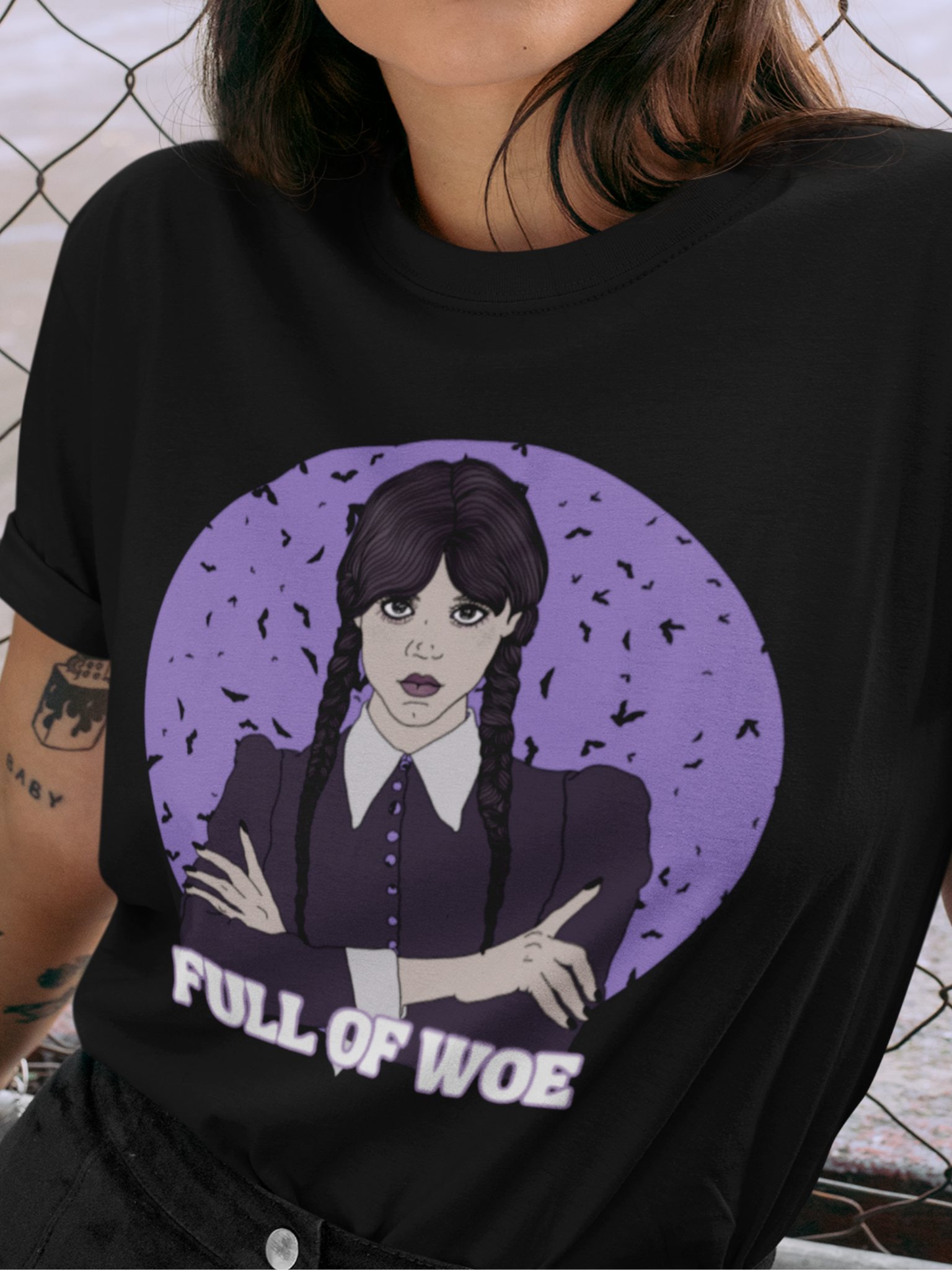 Wednesday "Full of Woe"  Unisex Tee
