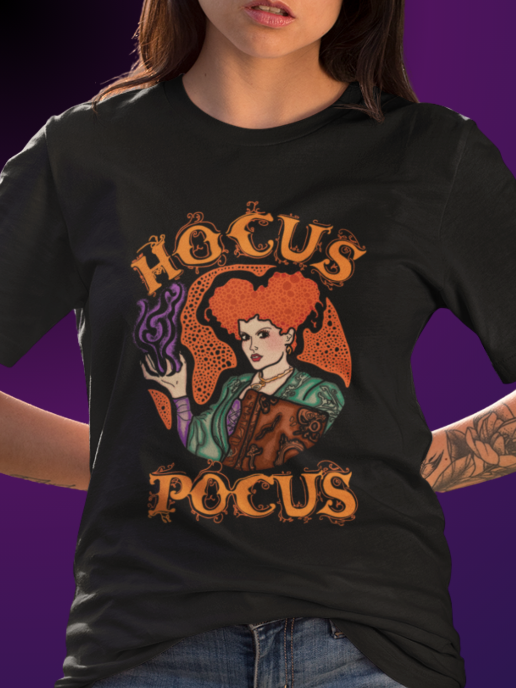 Hocus Pocus Winnie Unisex Graphic Tee