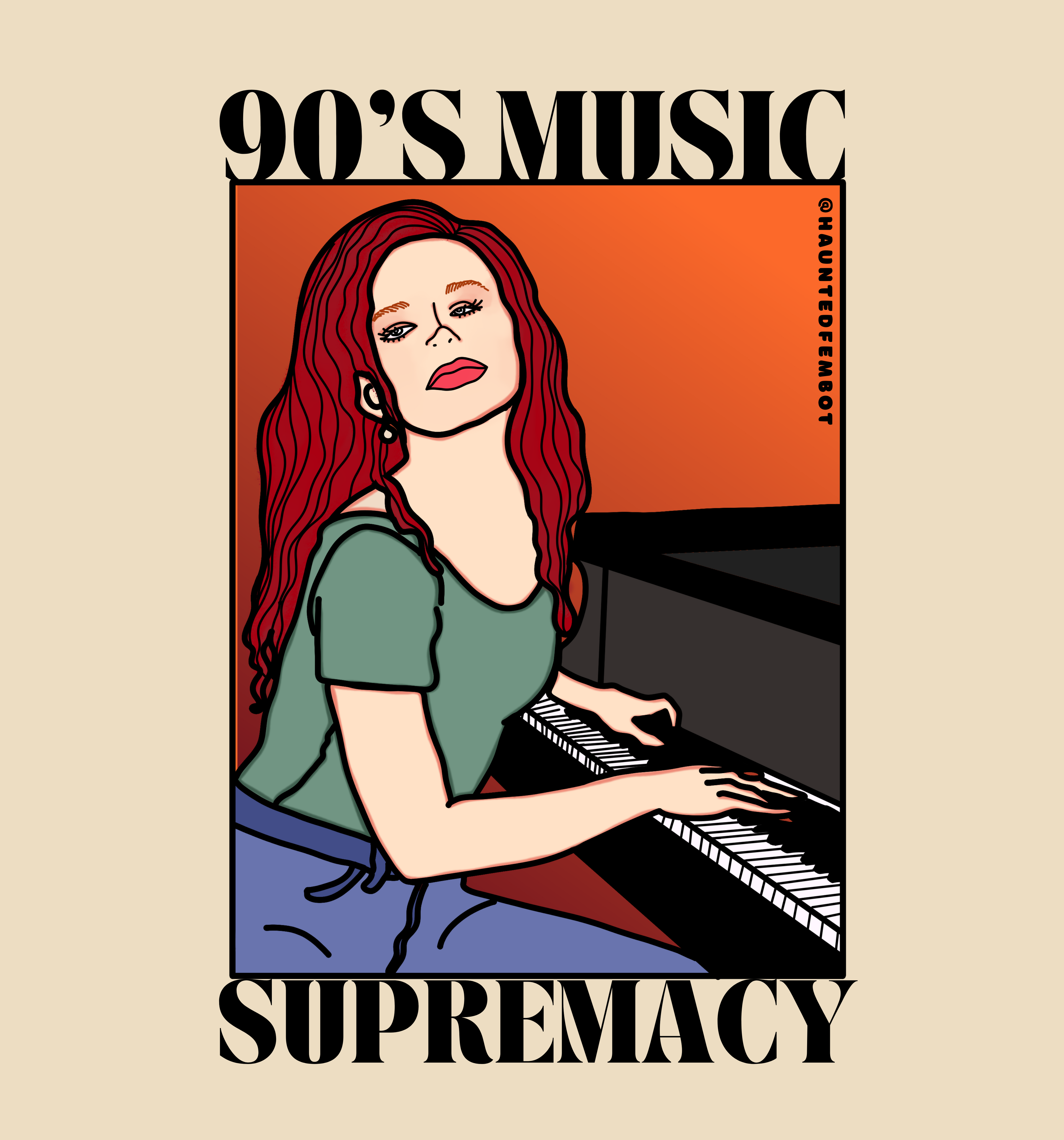 90's Music Supremacy Tori Unisex Graphic Tee