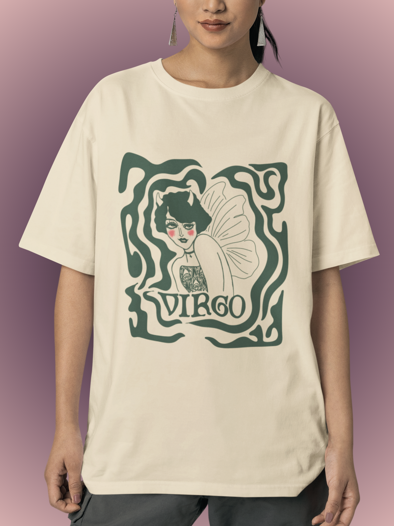 Virgo Demon Unisex Graphic Tee