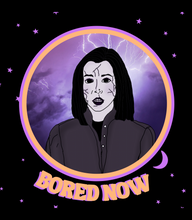 Load image into Gallery viewer, Dark Willow "Bored Now" Water Bottle Sticker
