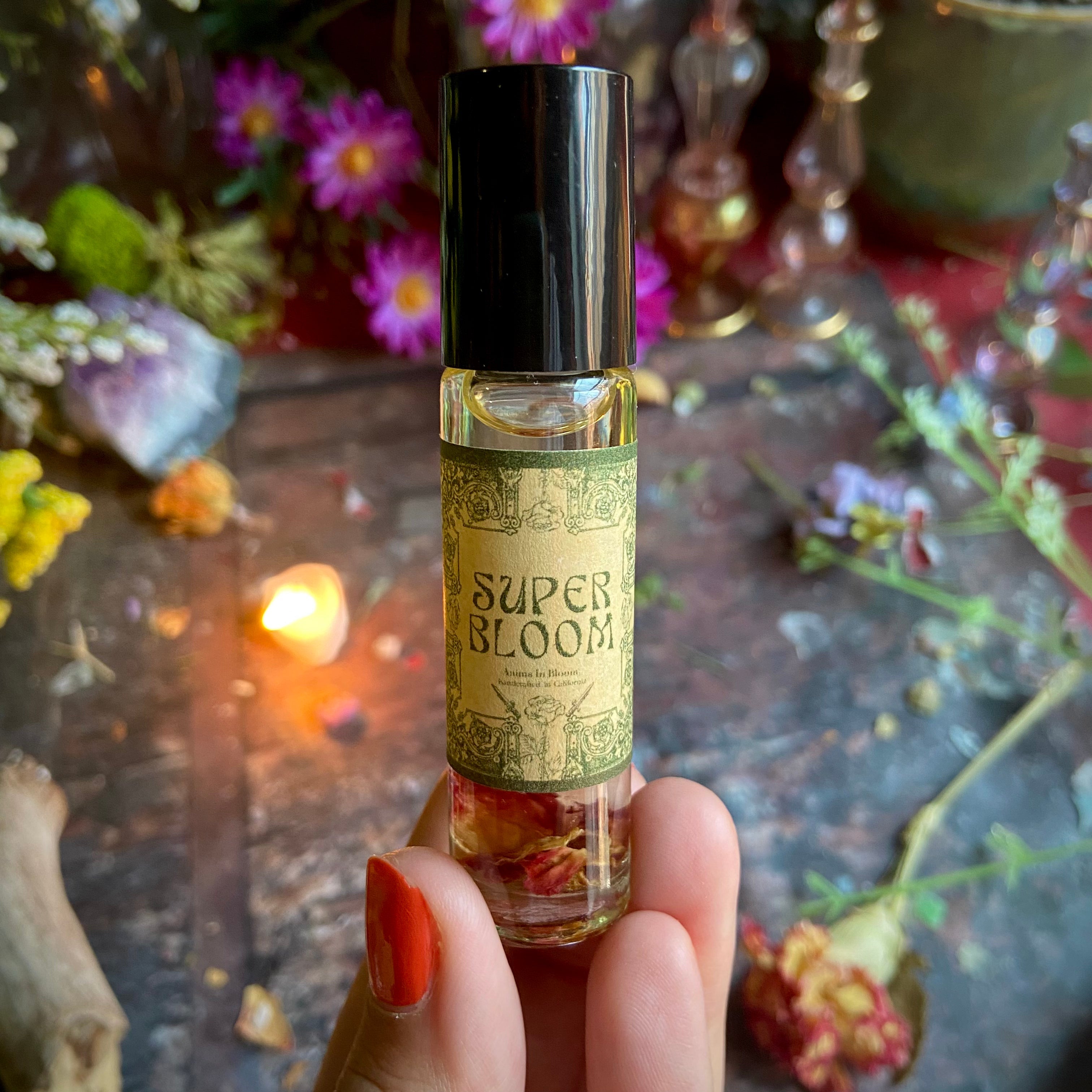 Rose, Plumeria, Magnolia “Superbloom” Perfume Oil Roll-On