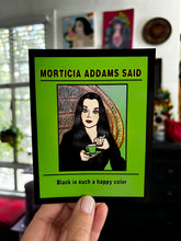 Load image into Gallery viewer, Classic Morticia Postcard
