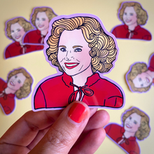 Load image into Gallery viewer, Kitty Forman Water Bottle Sticker
