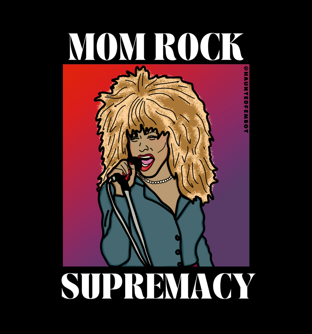 Mom Rock Supremacy Unisex Graphic Tee