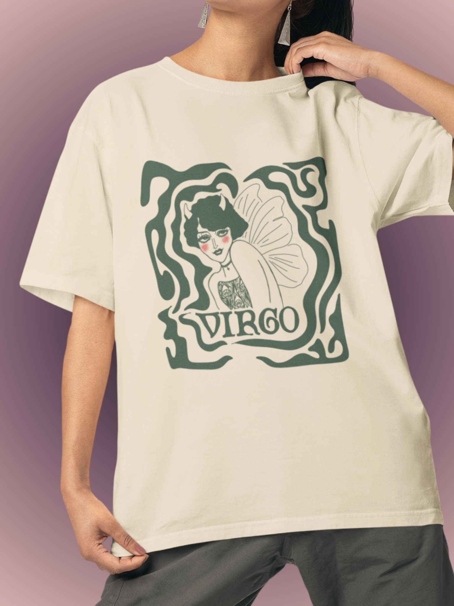 Virgo Demon Unisex Graphic Tee