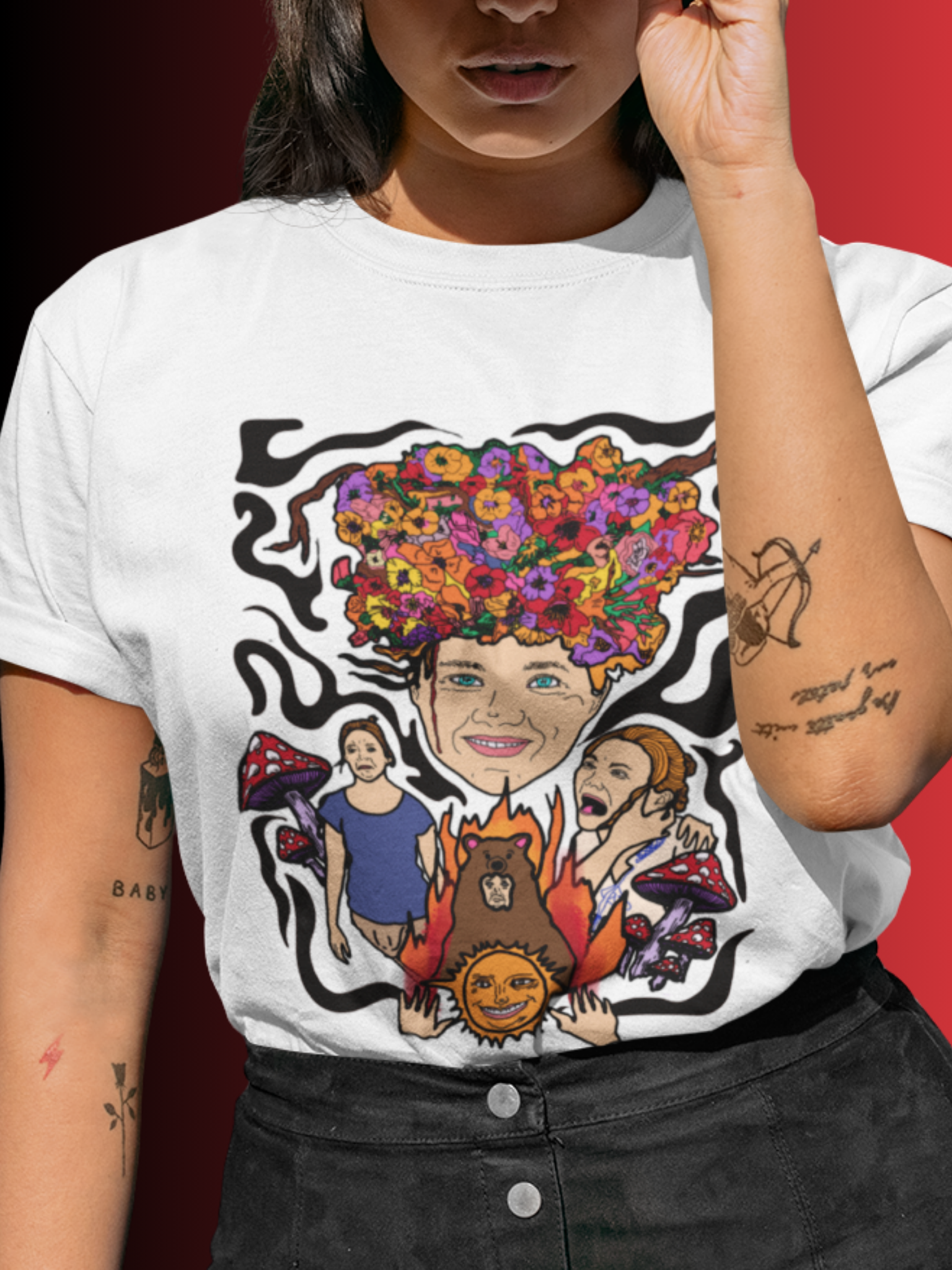 Midsommar Chaos  Unisex Graphic Tee