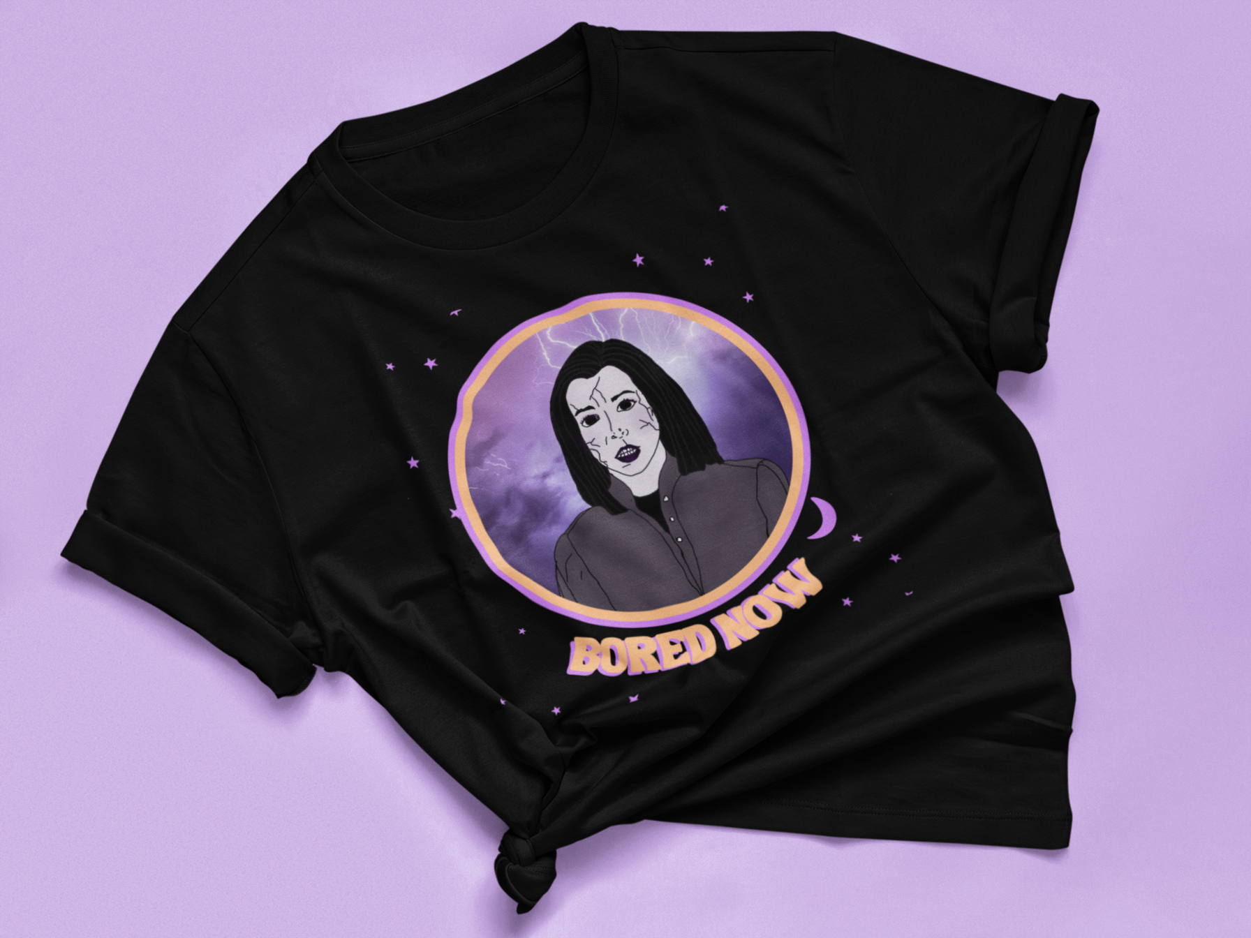 "Bored Now" Dark Willow Unisex T-shirt