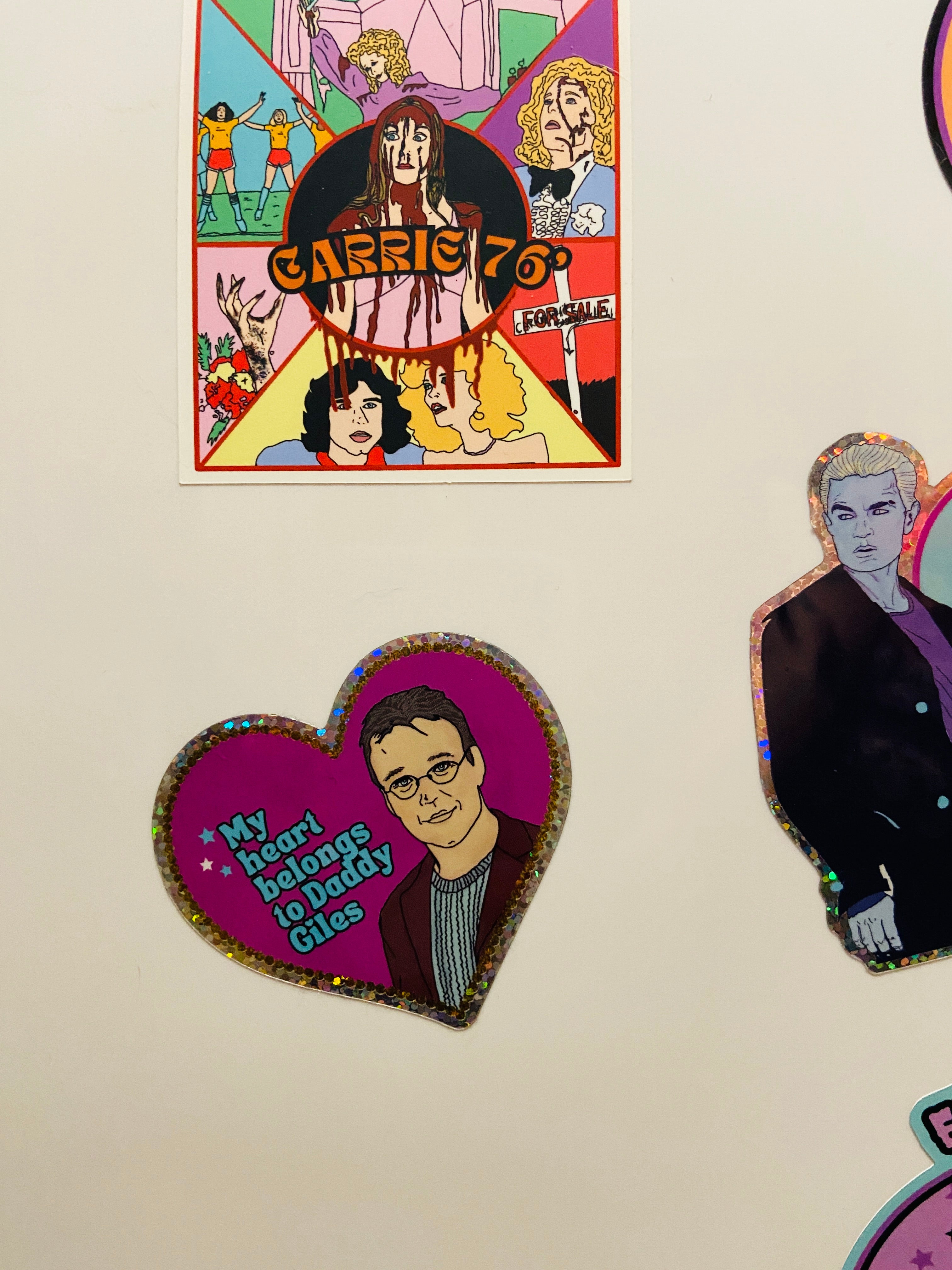 Carrie 1976 Water Bottle Sticker