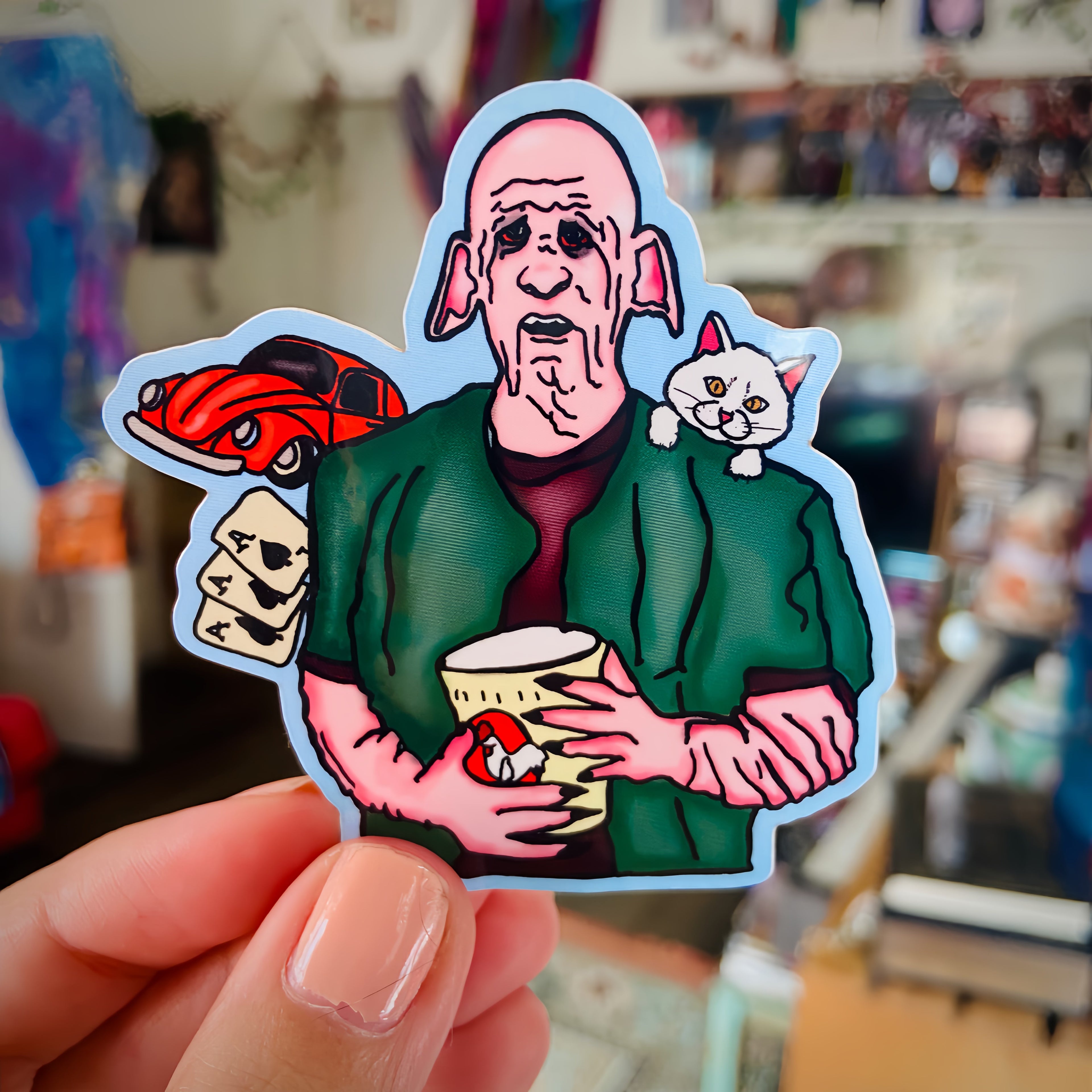 Clem Water Bottle Stickers