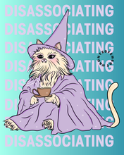 Load image into Gallery viewer, Zen Master Meow Water Bottle Sticker
