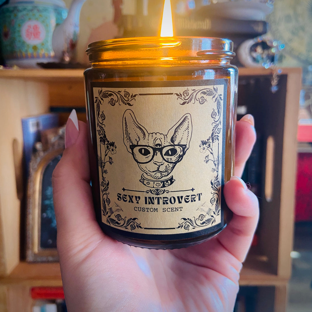 Sexy Introvert Customizable Soy Candle