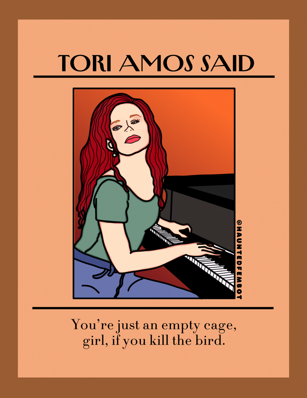 Tori Amos Postcard (Pre-Sale)