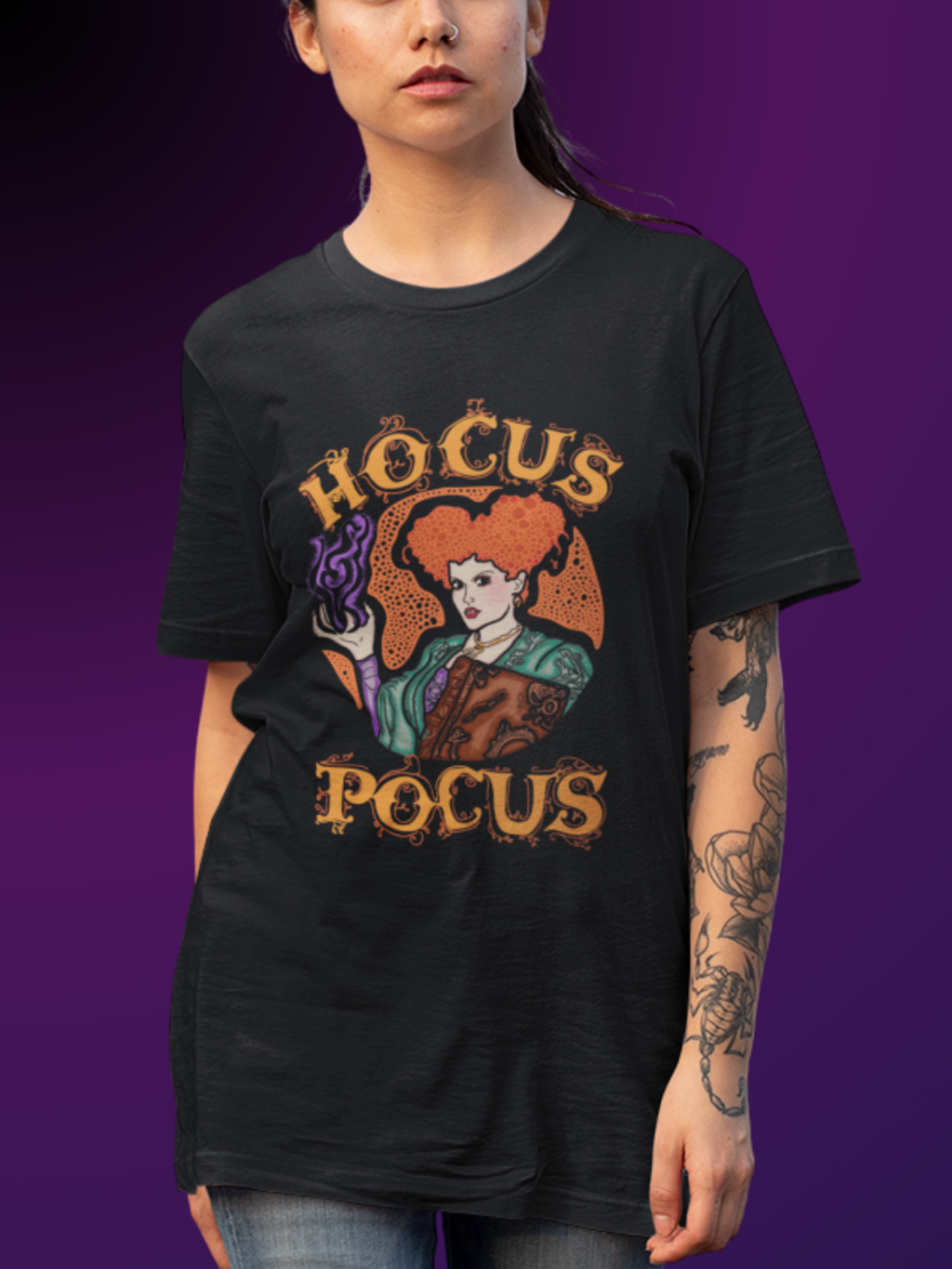 Hocus Pocus Winnie Unisex Graphic Tee