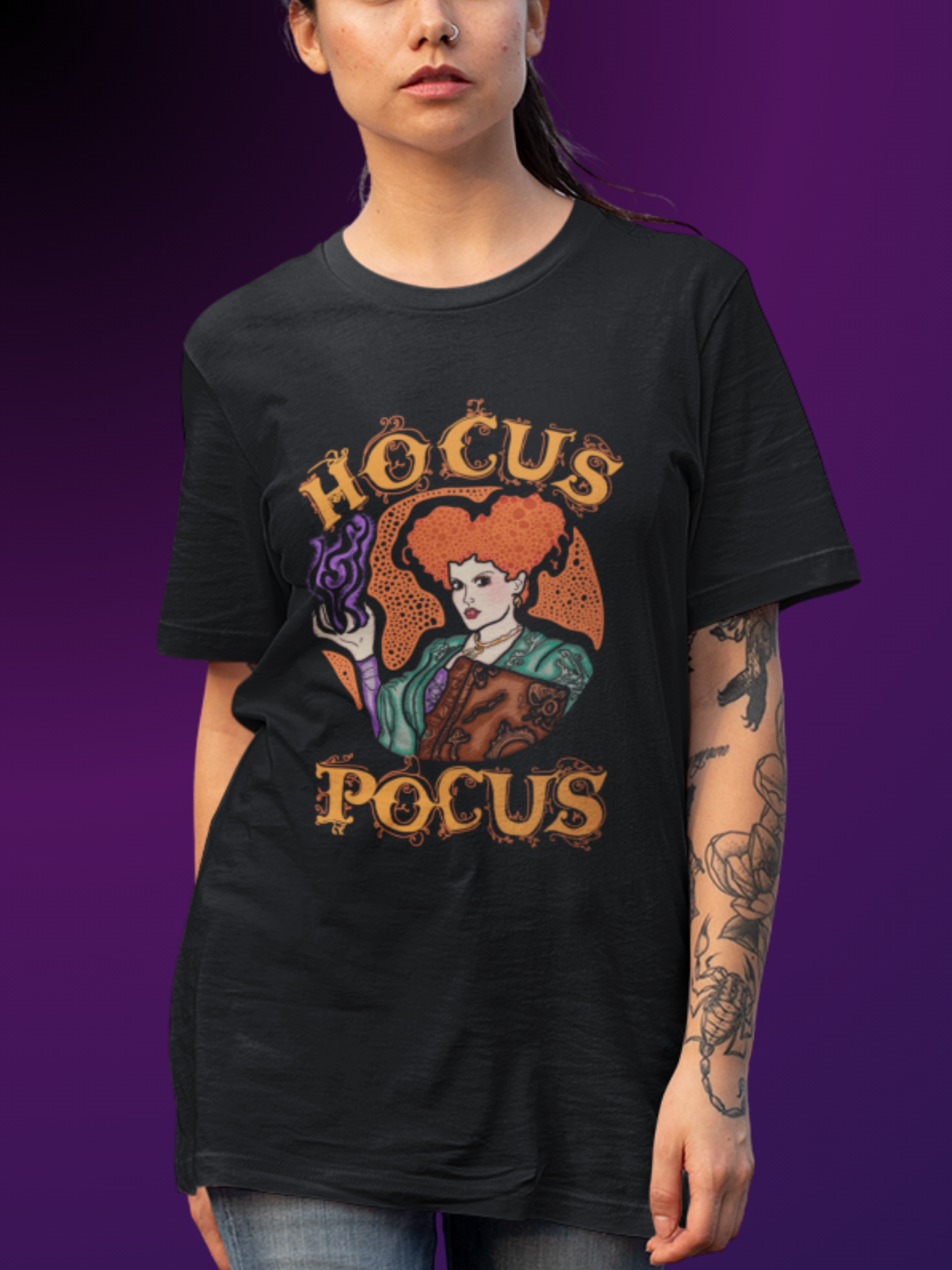 Hocus Pocus Winnie Unisex Graphic Tee