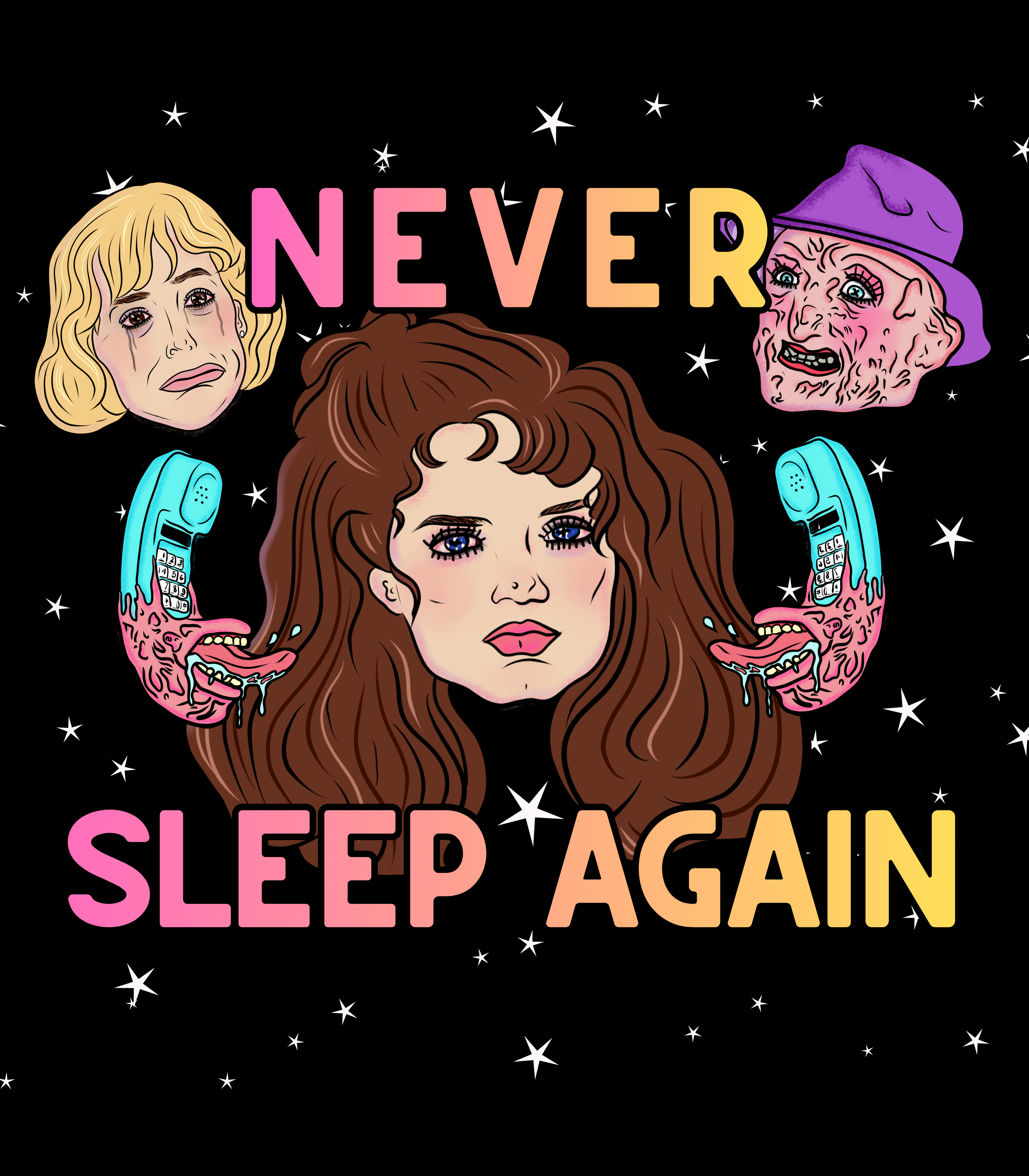 Never Sleep Again Comfy Sweatshirt