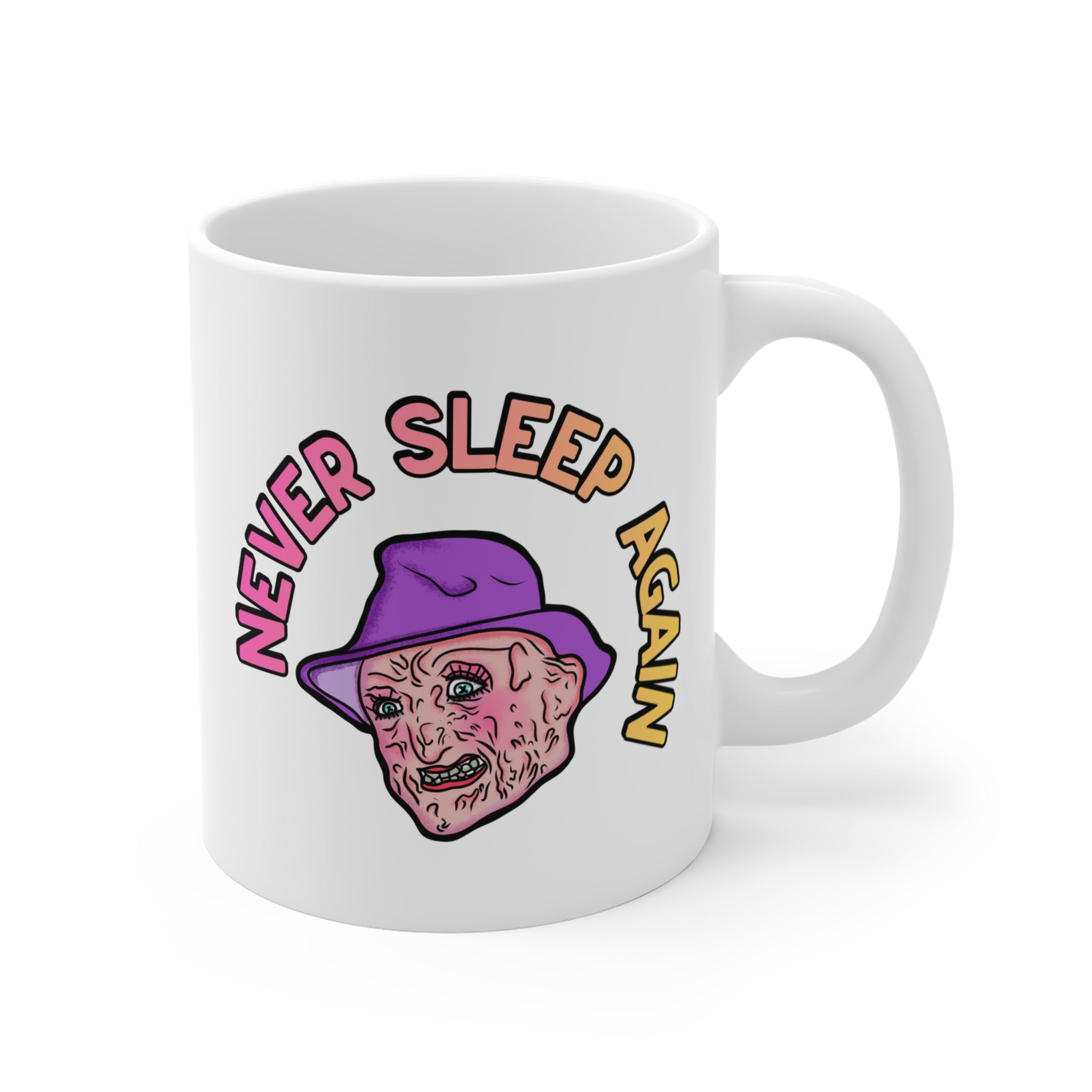 Never Sleep Again Freddy Coffee Mug