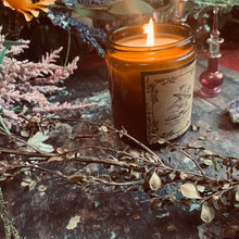 Load image into Gallery viewer, Rosemary, Firewood, &amp; Cinnamon 8oz Soy Candle
