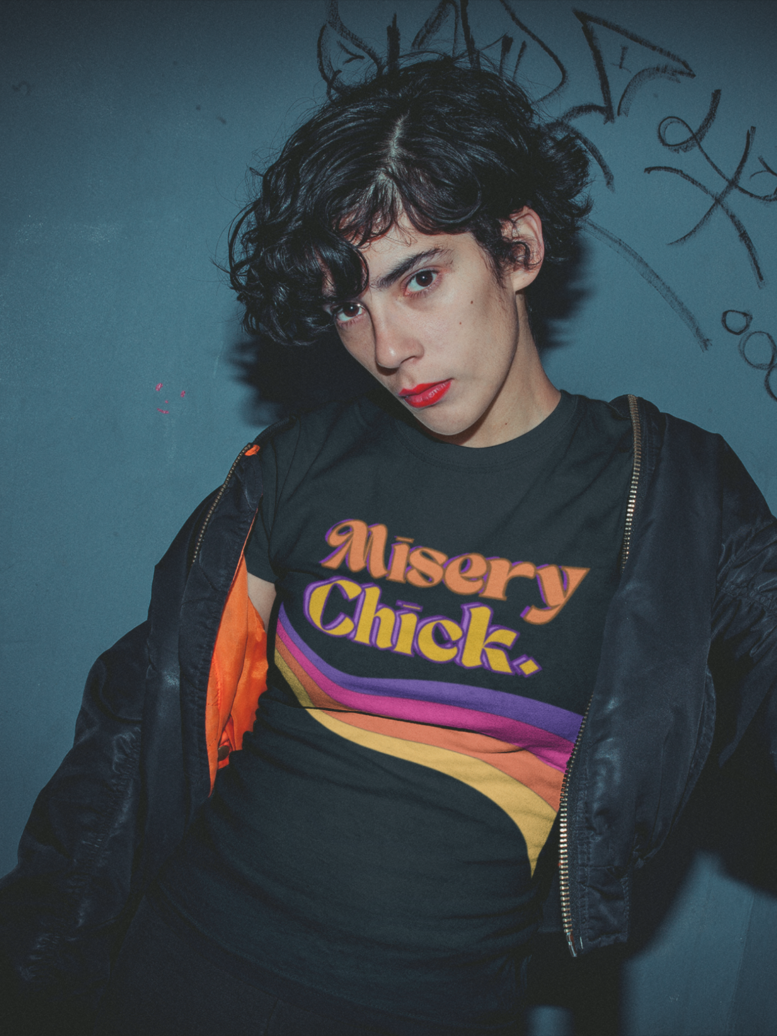 Misery Chick Tshirt (Black)