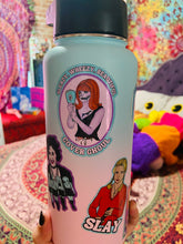 Load image into Gallery viewer, "Sleazy, Wheezy, Beautiful Cover Ghoul" Water Bottle Sticker
