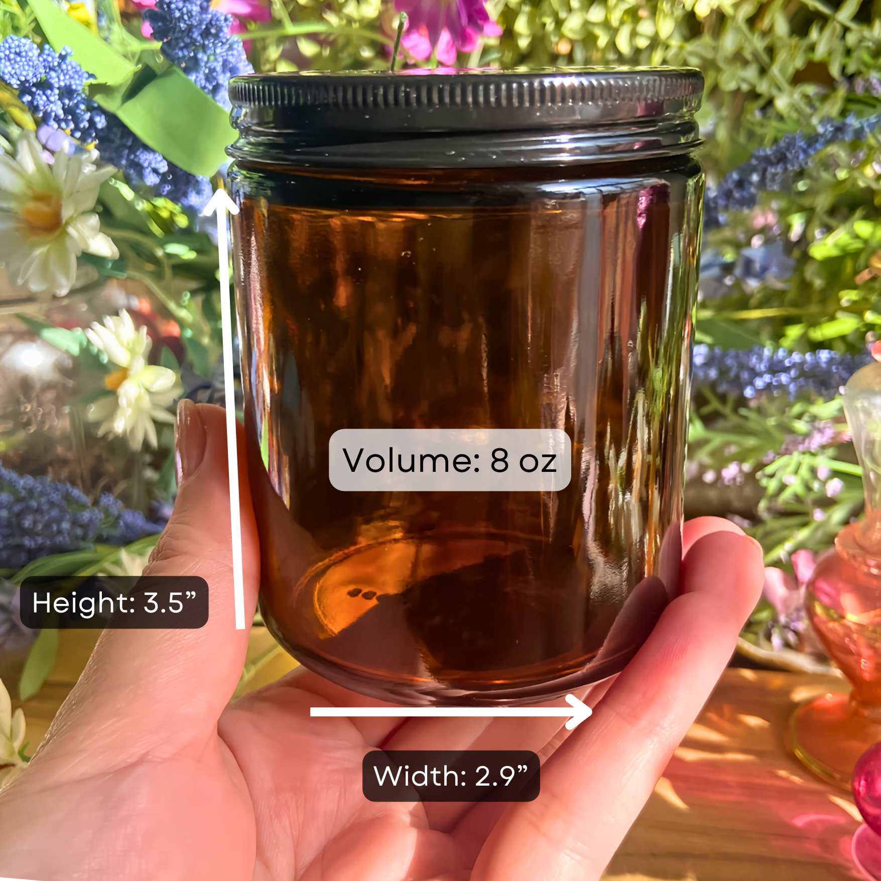 Dungeons & Dragons “I’ll be your meat shield” D12 8oz Soy Candle