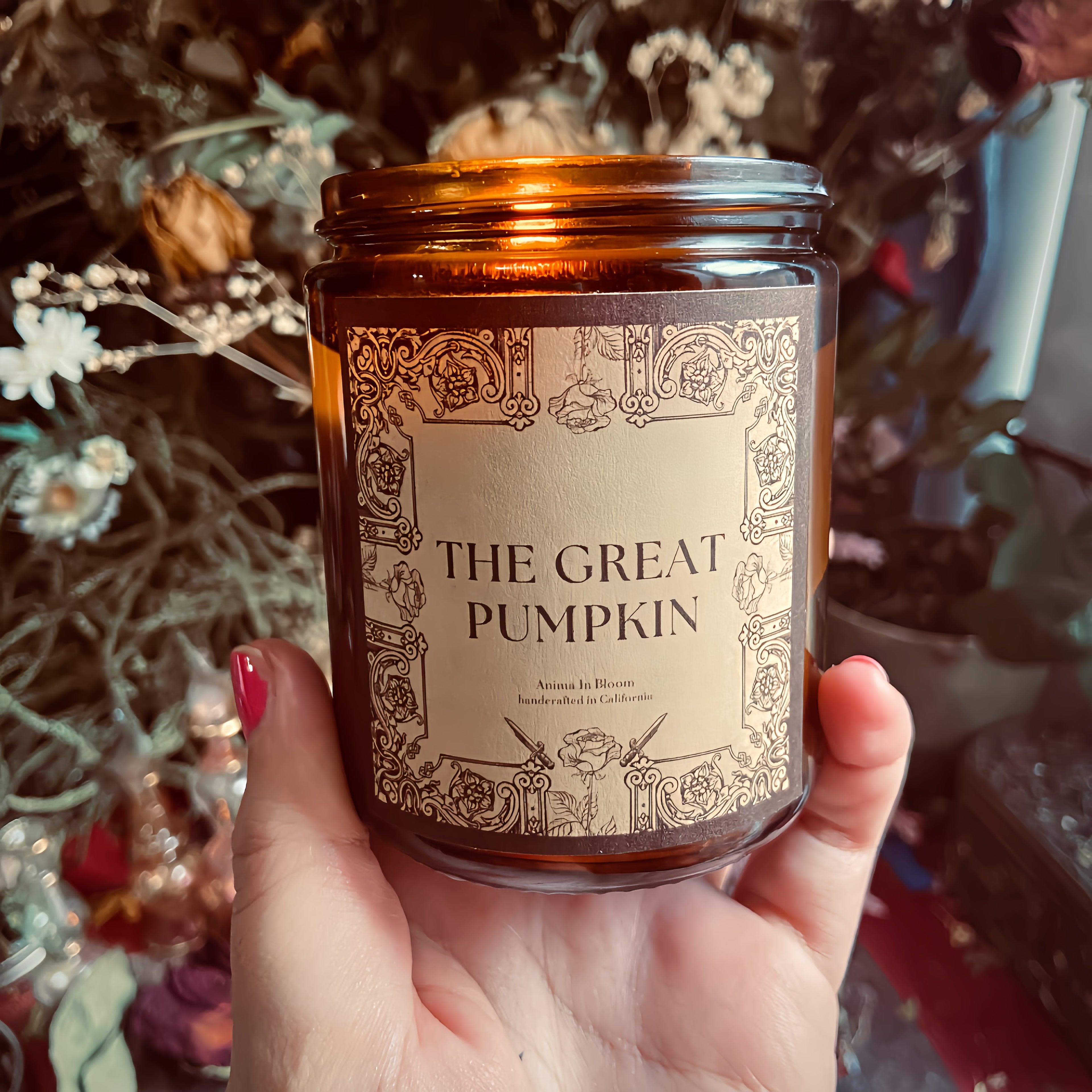 Pumpkin Spice 8 Oz Soy Candle