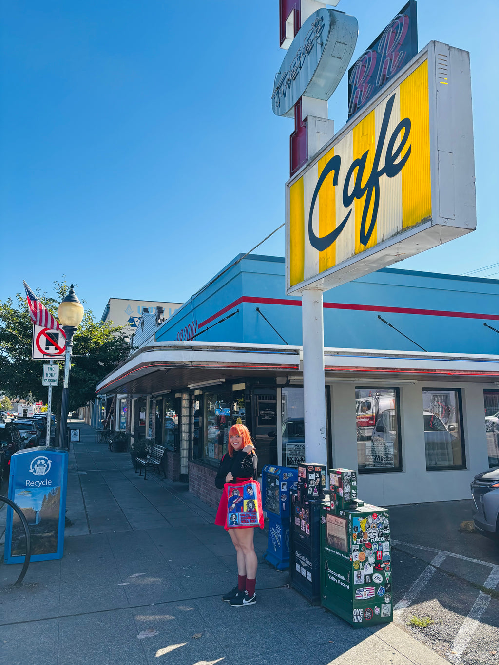 Twin Peaks "One Day The Sadness Will End" Bag